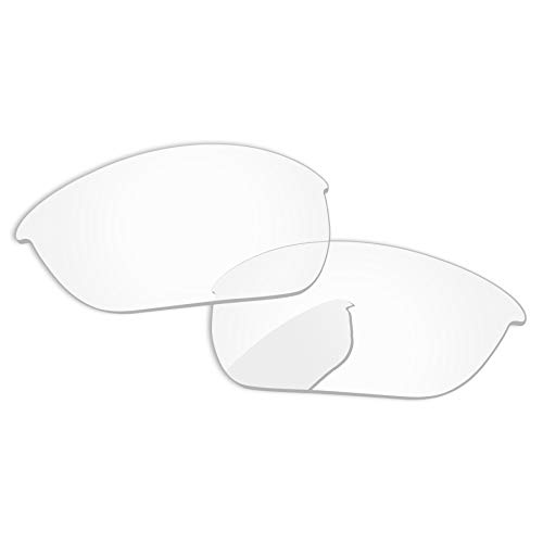 Image of Replacement Lenses & Rubber Kits for Oakley Half Jacket 2.0 OO9144 62mm - Precision Fit, UV Block, Impact Resistant