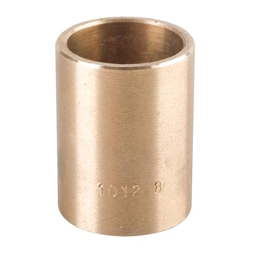 Bunting Bearings CB101414 Sleeve (Plain) Bearings, Cast Bronze C93200 (SAE 660), 5/8