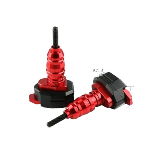 Évitez la casse : sliders de cadre de moto KAWASAKI ZX10R rouge anti-chute