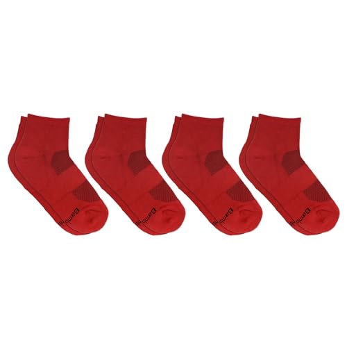 Image of BambooMN Women's Rayon from Bamboo Athletic Quarter Crew Sock for Home Travel Work and Sport