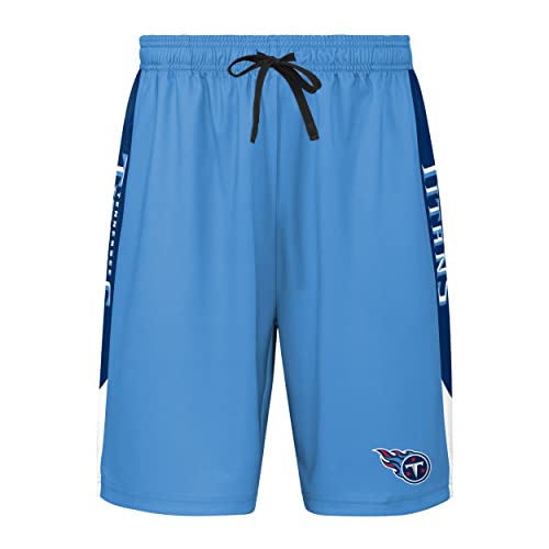 Image of FOCO NFL Mens NFL Team Logo Side Stripe Training Shorts