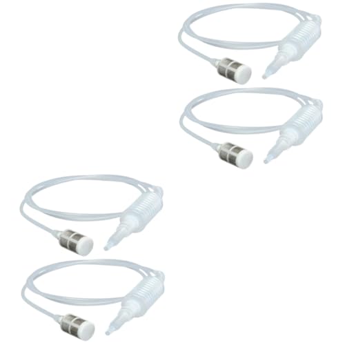 FUNOMOCYA 2sets Versatile Wine Making Tools Hose Home Pump Filter Tubing Wine Maker Kit Reusable for Fast Transfer 2pcs*2