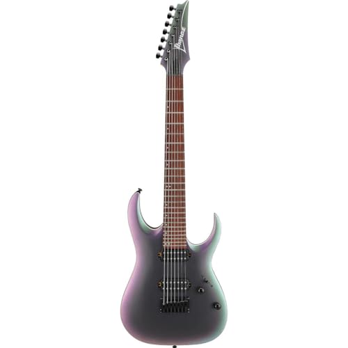 Ibanez RGA742EXBAM RGA Standard 7str Electric Guitar - Black Aurora Burst Matte