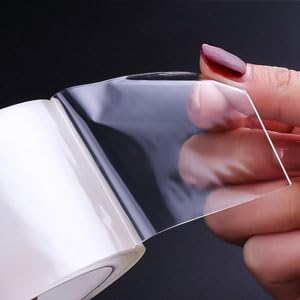 Image of Waterproof Sealing Tape Transparent Acrylic Self-Adhesive Caulk Strip for Window Corner Kitchen Sink Bathroom Basin Bathtub Shower Toilet Flexible Gap Sealer (3 Meter)