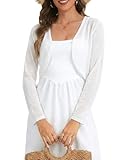 gilet court fine maille Occasion: Ce cardigan est l'accessoire indispensable pour toutes vos occasions ! Parfait pour la plage, les sorties en ville, les dîners en terrasse, les mariages, les bureaux climatisés ou les vacances. Il vous accompagne au quotidien, que ce soit pour un look décontracté ou une tenue plus habillée, et vous protège efficacement des courants d'air ou des rayons UV.
