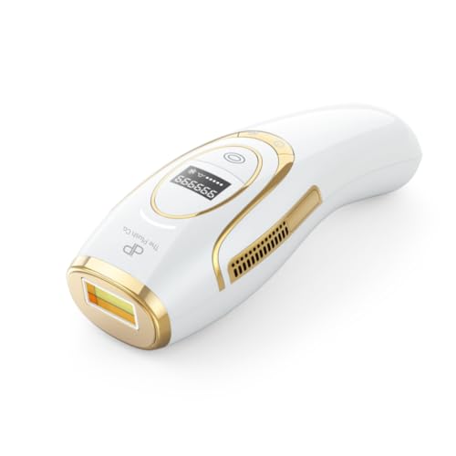 Image of The Plush Co. Ice Cooling IPL Hair Removal Laser Machine for Women & Men, Salon-Like Permanent Hair Reduction for Whole Body, Bikini line, Face, 0C Cooling for Painless Effect (White)