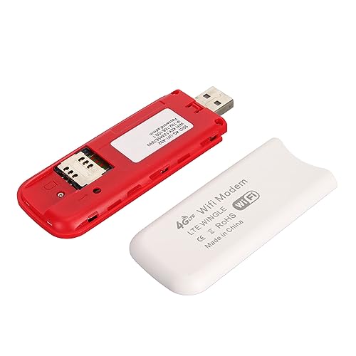 Image of USB Mobile WiFi Hotspot 4G LTE Router with SIM Card Slot for Laptop Phone TV Sharing - Supports up to 10 Devices Connection