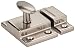 Jeffrey Alexander CL101 Mechanical Cabinet Latch and Strikeplate, Satin Nickel