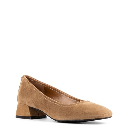 Donald Pliner Women’s RYA Pump Heel – 1.3” Block Heel Shoes for Comfort, Slip On Women’s Heels with Rubber Sole2