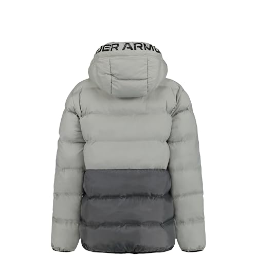Image of Under Armour Boys Pronto Hooded Puffer Jacket, Lightweight & Water Repellent