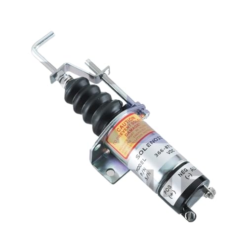 Solenoide de corte de combustible 366-07197 con parada precisa 12V