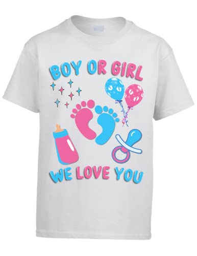 Amazon.com: Gender Reveal Shirt Boy or Girl gender reveal shirts 