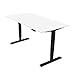 Produktbild Ergotopia® Elektrisch höhenverstellbarer Schreibtisch | 5 Jahre Garantie | Ergonomischer Steh-Sitz Tisch mit Memory Funktion | Beugt Rückenschmerzen vor & Macht produktiver (180x80, Weiß, S)