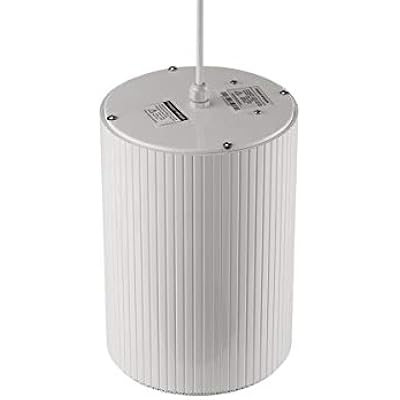 Monoprice Commercial Audio 70 Volt Pendant Speaker, 6 Inch Woofer 7.5 Watts, White