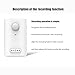Motion Activated Voice Player - Recordable Voice, Built-in Microphone – Safety Reminder, Point of Sale Advertising, Door Greeter, Entry Alert,Daily Reminder