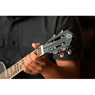 Ortega Guitars Ukulélé Ténor gris – Série Gaucho – housse incluse – corps Agathis (RUGA-PLT) - Les Beatles, Paul McCartney, John Lennon, RIngo Starr, George Harrison Ortega Guitars Ukulélé Ténor gris - Série Gaucho - housse incluse - corps Agathis (RUGA-PLT) – Image 6