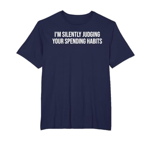 Funny Financial Advisor T-Shirt, Men's Big and Tall, Navy Blue, 5X Tall