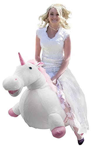 WALIKI Hopper Ball for Adults Ages 13-101 | Hippity Hop | Jumping Hopping Ball | Horse Bouncy Ball (Anna (Unicorn))