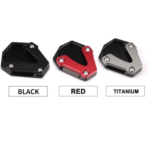 Plaque support CNC Benelli TRK 502 élargisseur de béquille pour stabiliser le trail