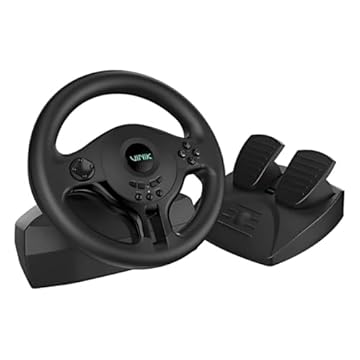 VOLANTE GAMER COM PEDAL GW180 VINIK PARA PC / PS4 / XBOX/SWITCH