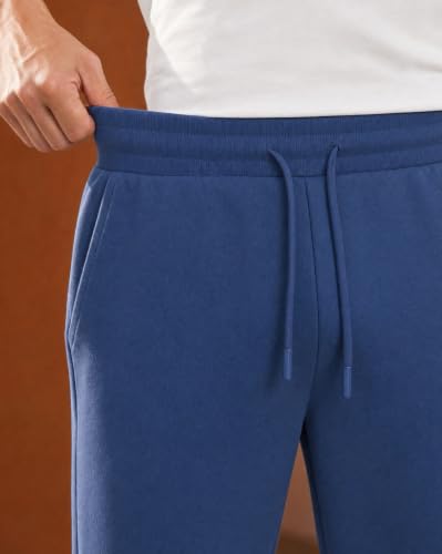 Image of Nobero Joggers for Men | Solid Trackpants for Men | Regular Fit | Elasticated Waist with Drawcord | Soft & Breathable Fabric | Casual Everyday Wear