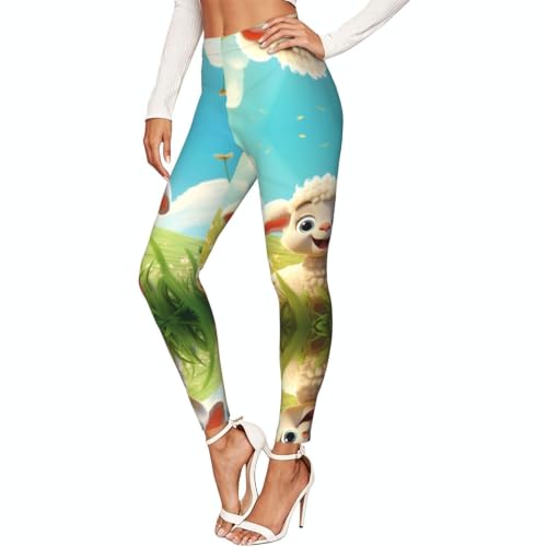 Leggings de compresión suave que no aprietan, mallas de ovejas para un entrenamiento cómodo