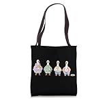 Goose Mama Lover Cute Funny Family Farm Pawrent Mom Duck Pup Tote Bag