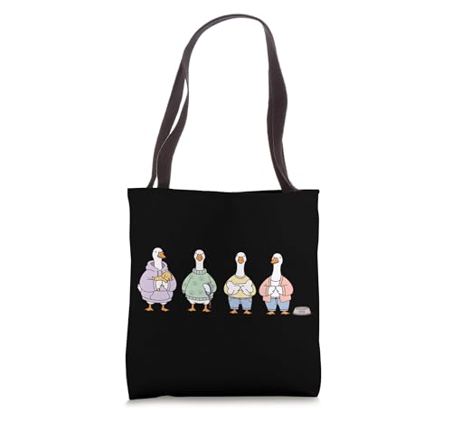 Goose Mama Lover Cute Funny Family Farm Pawrent Mom Duck Pup Tote Bag