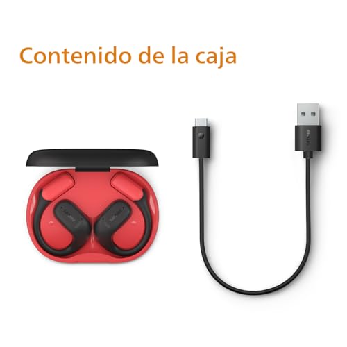 Miniatura 3 de Philips TAA6709: Auriculares Deportivos Open Ear con Bluetooth y tecnología True Wireless - Negro