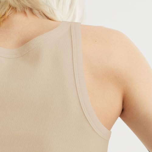 Image of KERI PERRY Tops for Women Crop Top for Women's Tank Activewear Tee Sports Western Casual Cotton Camisole Pack of 3 Combo