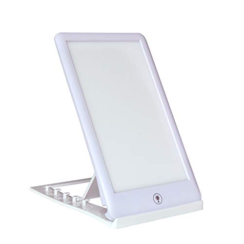 Full Spectrum Light Therapy Lamp | Portable SAD Light Therapy Energy Lamp with Ultra Bright 10,000 Lux LED Lamp by Global Care Market