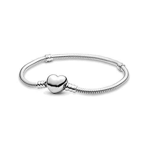 Bracelet pan 925 CXYWBD pour femme en argent véritable gravé 17cm
