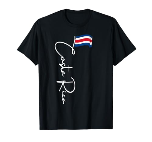 Costa Rica Flag Vacation Tropical Pura Vida Costa Rica T-Shirt