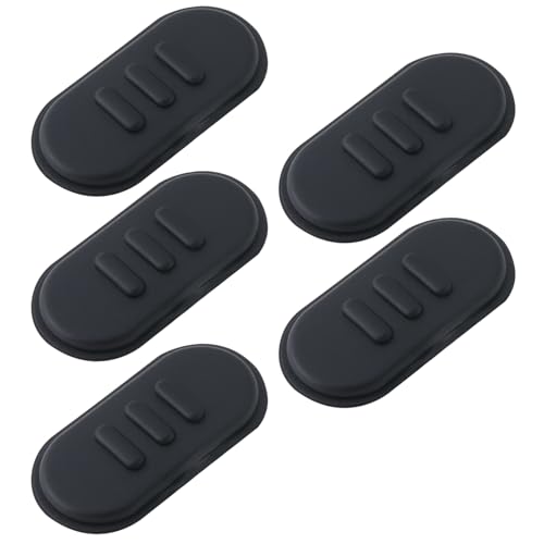 SG Store 5 Botones PTT Conmutadores Walkie Talkie Radio Bidireccional Compatible con Motorola A10 A12 A10D CP110 EP150 A9D Negro