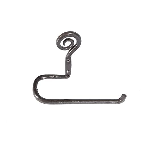 Grey Cast Iron Toilet Roll Holder