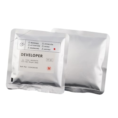 Toner révélateur cyan 250g anti-traces pour copieur DV321 C224