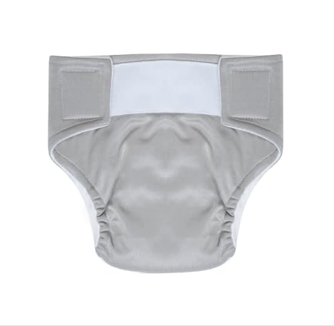 Adult Reusable Diaper - Washable cloth diapers for bedwetting & incontinence for senior/Older Men & Women with 1 Wet Free Inserts for Day & Night (XL)-image-26