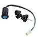 GOOFIT 4 Wires Ignition Switch Key Set with Cap for 50cc 70cc 90cc 110cc 125cc 150cc 200cc 250cc TaoTao SUNL ATV Dirt Bike Electric Scooter