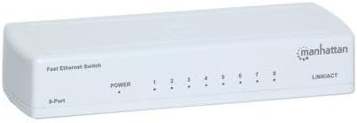 MANHATTAN 560689 Fast Ethernet Office Switch (8 Port)