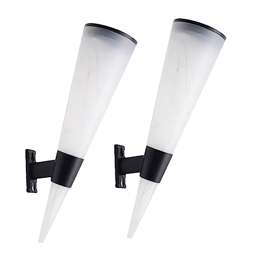 Applique LED solaire design moderne et étanche pour une décoration de cour haut de gamme