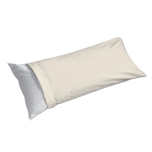 Canadian Down Feather Company Quilted White Goose Feather Body Pillow