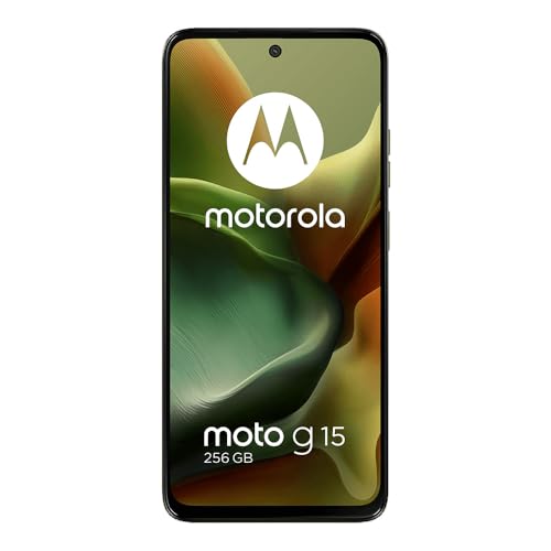 Motorola Moto G15 4G LTE (XT2521-2) 4+256GB Dual Sim | GSM Unlocked | International Model | for T-Mobile, Metro PCS, Mint & Tello - (Green) by Motorola - Image 2