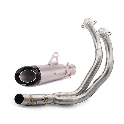 Silencieux d'échappement MT07 et R7 en acier inoxydable pour ligne complète xsr700