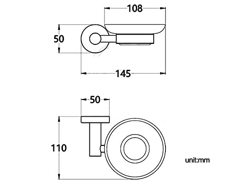 Accessoires de salle de bain gris en laiton pour optimiser un espace bien-être - 3