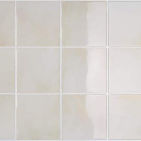 CRE8TIVE Cream Beige Peel and Stick Tile Backsplash Cover