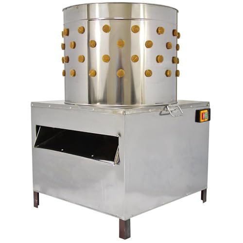 Foto von KuKoo Rupfmaschine Hühnchenrupfmaschine Geflügelrupfmaschine Nassrupfmaschine Rupfen mit 114 Rupffinger