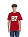 Travis Kelce red 87# for Mens/Womens/Kid Football T-Shirt No Brand/Logos 100% Cotton
