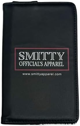 Smitty | ACS522 | Smitty Magnetic Game Card Holder Book Style Referee Official Umpire