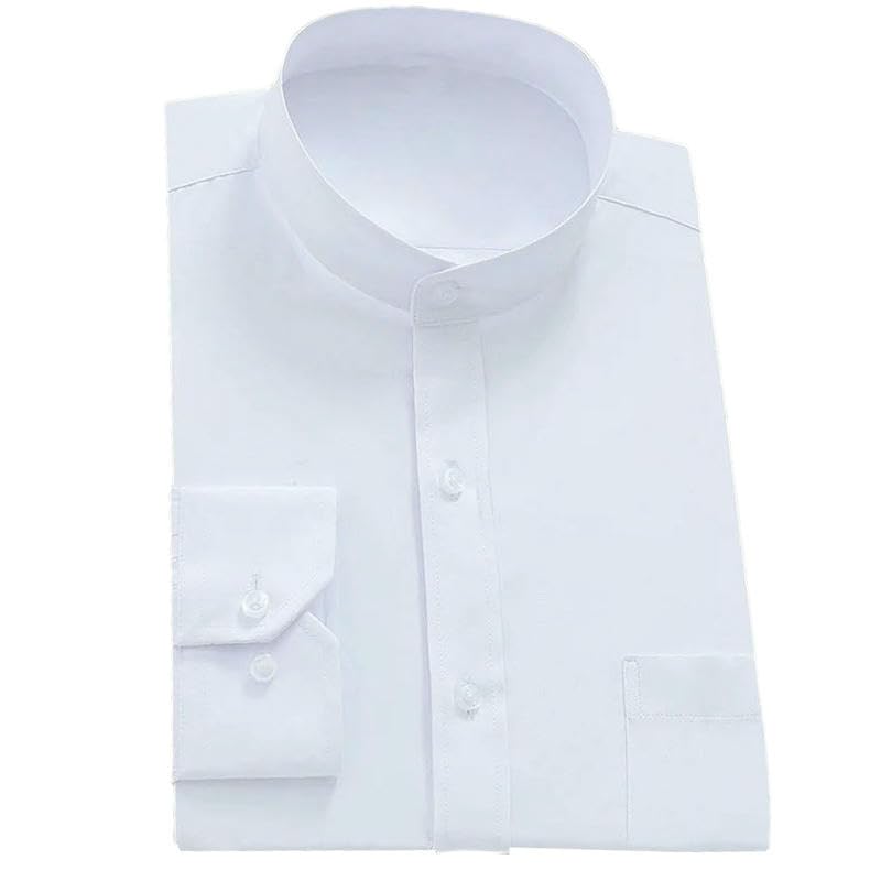 Chemise fine homme légère fini la transpiration vêtement uni fluide Hy-859