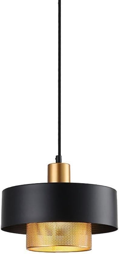Luminaire pour îlot de cuisine moderne suspendu en laiton mat à hauteur réglable